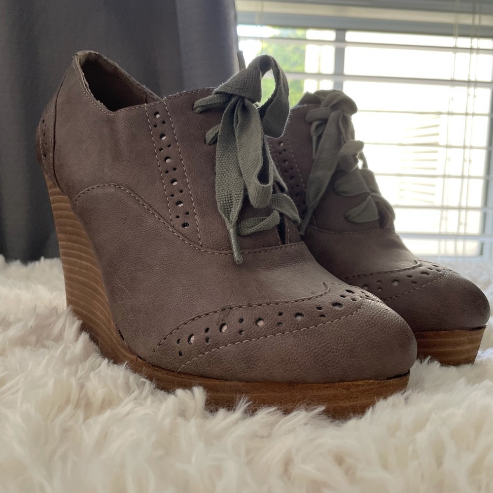 Restricted Wedge Booties